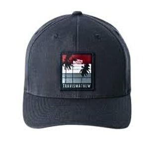 NEW! Travis Mathew Peak Performer Hat (Os) in Blue